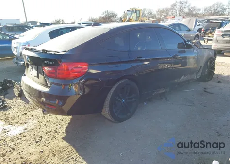 2014 BMW 335I Gran Turismo xDrive из США, поврежденный, VIN WBA3X9C50ED152782